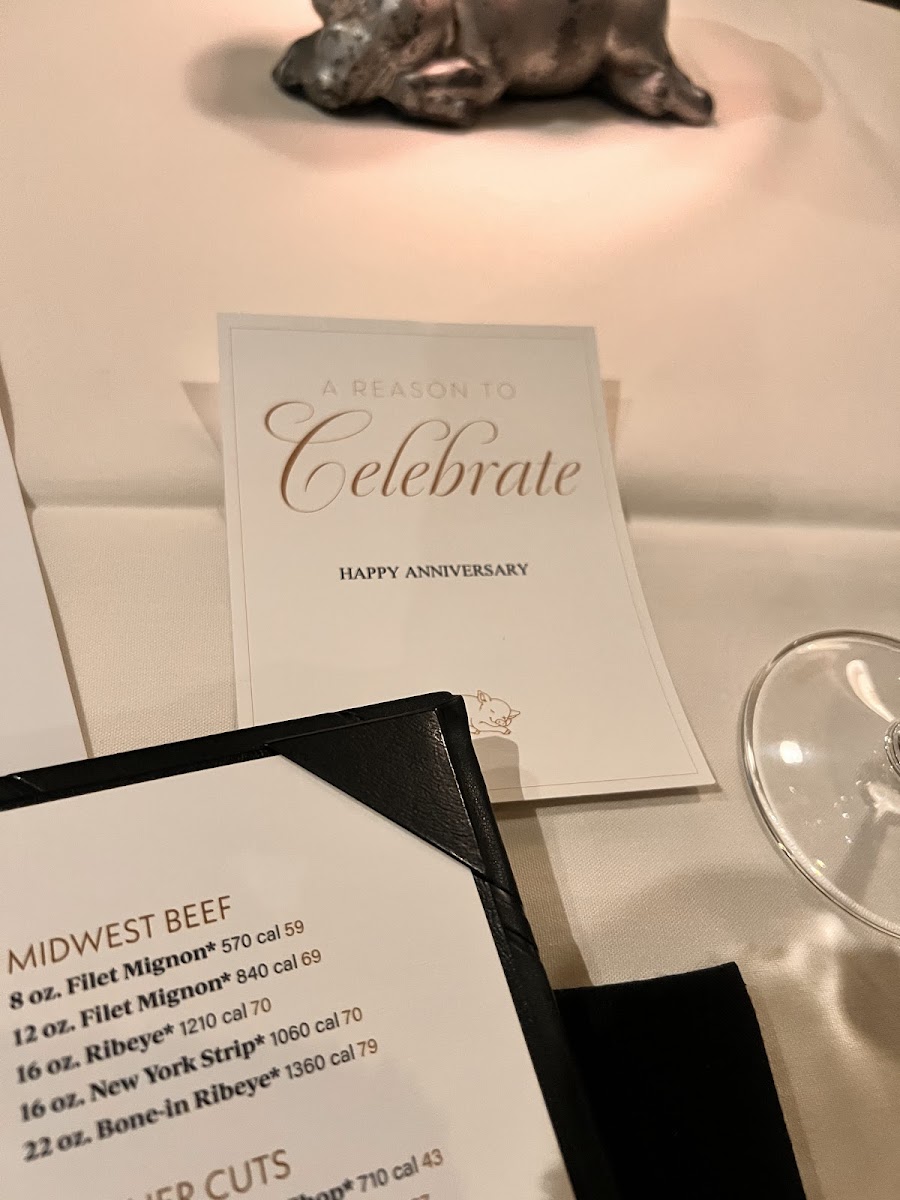 Menu - Morton's The Steakhouse photo 6